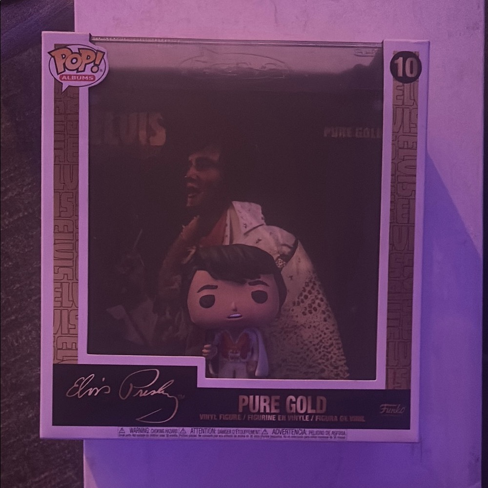 Funko Pop! Elvis Presley Pure Gold Vinyl Figure